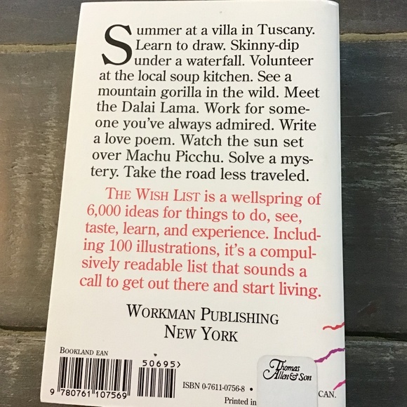 The Wish List by Barbara Ann Kipfer - Picture 2 of 2